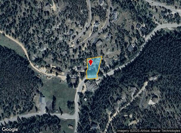 8147 S Brook Forest Rd, Evergreen, CO Parcel Map