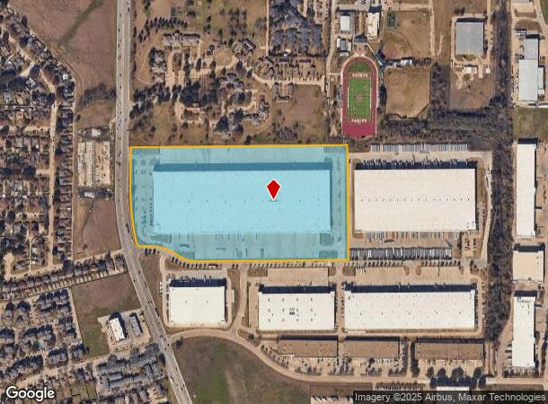 4624 Clover Haven St, Dallas, TX Parcel Map