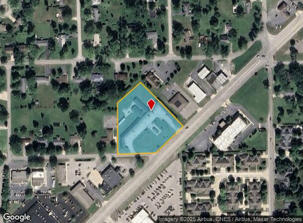 1411 N Baldwin Ave, Marion, IN Parcel Map