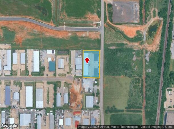  2201 S Fretz Ave, Edmond, OK Parcel Map