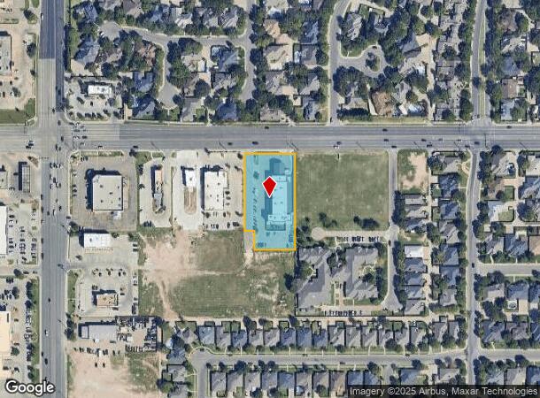 5007 98Th St, Lubbock, TX Parcel Map