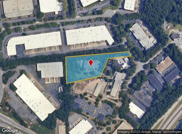  1280 Kennestone Cir, Marietta, GA Parcel Map