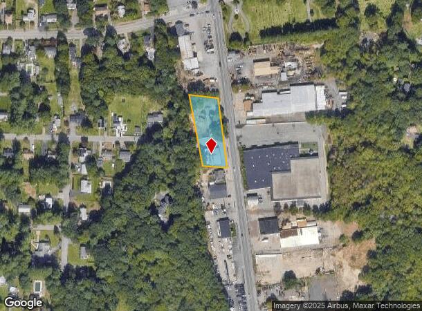  1191 Washington St, Stoughton, MA Parcel Map