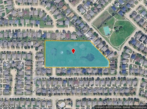 7300 Woodmere Dr, Rowlett, TX Parcel Map