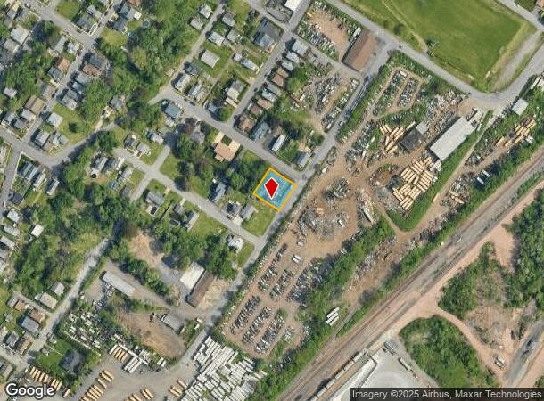  535 Archbald St, Scranton, PA Parcel Map