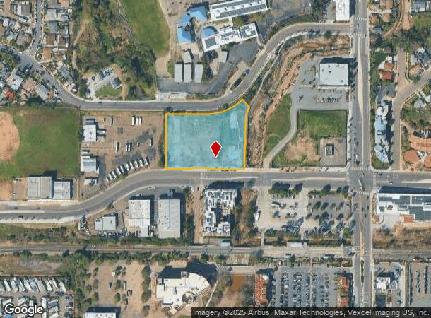  4970 Market St, San Diego, CA Parcel Map