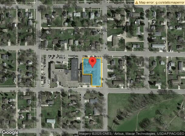  603 E Fairview Ave, Olivia, MN Parcel Map