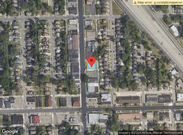  16180 Meyers Rd, Detroit, MI Parcel Map