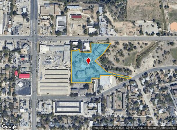 800 Basse Rd, San Antonio, TX Parcel Map