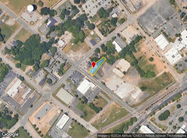  166 W Main St, Rock Hill, SC Parcel Map