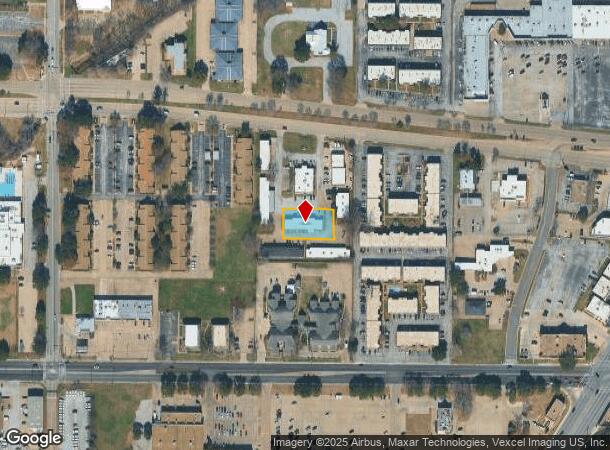 1108 W Pioneer Pkwy, Arlington, TX Parcel Map