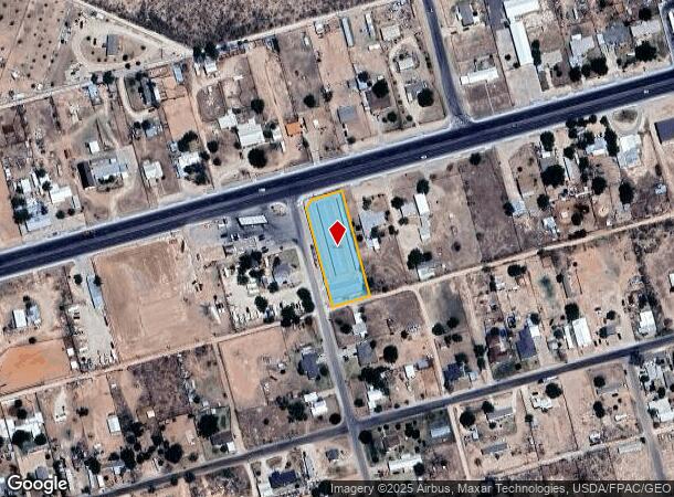 9341 W University Blvd, Odessa, TX Parcel Map