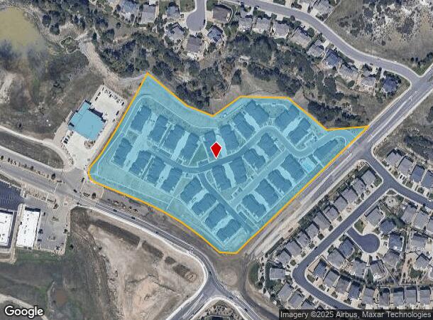 300 Canvas Ridge Ave, Castle Rock, CO Parcel Map