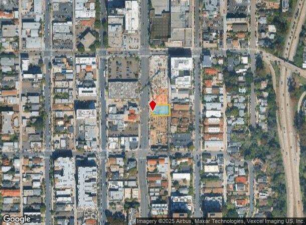 3739 6Th Ave, San Diego, CA Parcel Map
