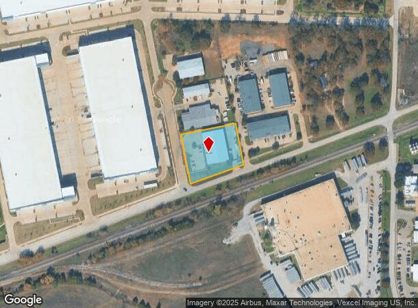 2612 Sirius Rd, Denton, TX Parcel Map