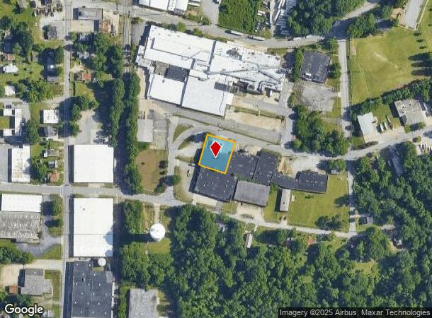  1323 Dorris Ave, High Point, NC Parcel Map