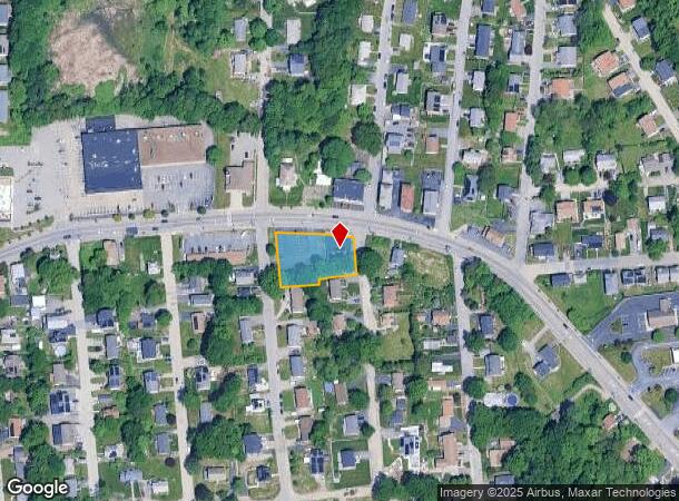  746 Grafton St, Worcester, MA Parcel Map