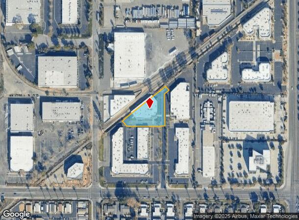  1445 Spruce St, Riverside, CA Parcel Map