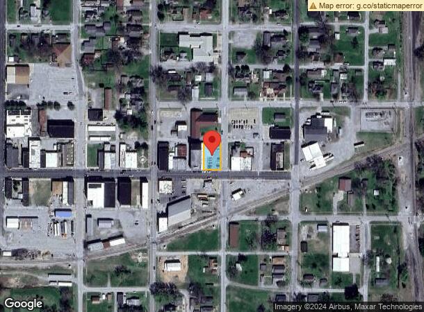  116 E Market St, Christopher, IL Parcel Map