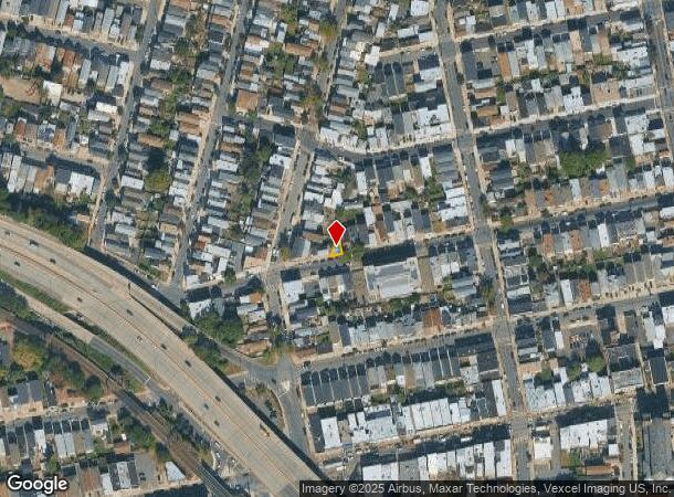  210 Hamilton St, Harrison, NJ Parcel Map