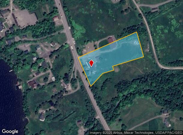 2057 Main St, Rangeley, ME Parcel Map