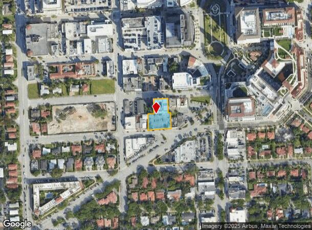 250 Catalonia Ave, Coral Gables, FL Parcel Map