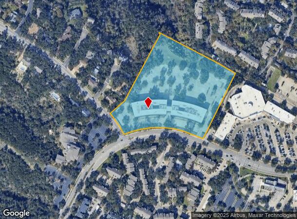 9600 Great Hills Trl, Austin, TX Parcel Map