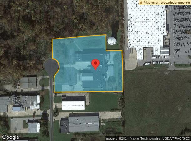  160 Parker Ct, Chardon, OH Parcel Map