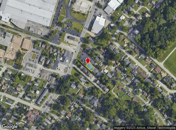  2536 Charlestown Rd, New Albany, IN Parcel Map