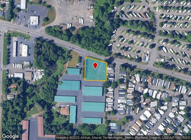  20922 Ne Sandy Blvd, Fairview, OR Parcel Map