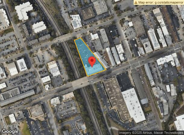  701 Gervais St, Columbia, SC Parcel Map