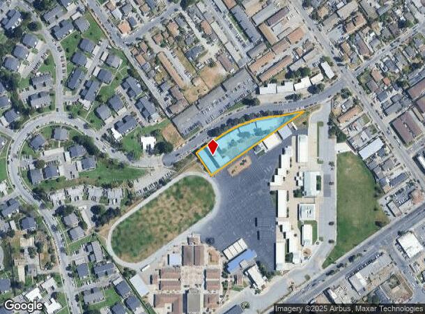 907 Acosta Plz, Salinas, CA Parcel Map