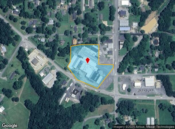 579 Edison St, Menlo, GA Parcel Map