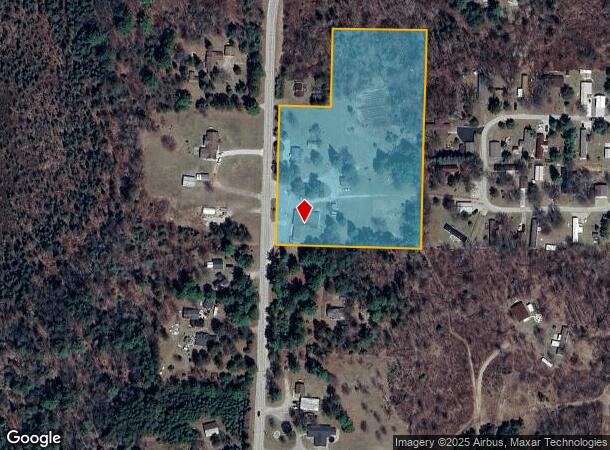 N10008 Parkway Rd, Crivitz, WI Parcel Map