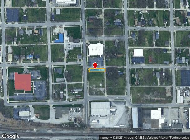  1401 Hanna St, Fort Wayne, IN Parcel Map