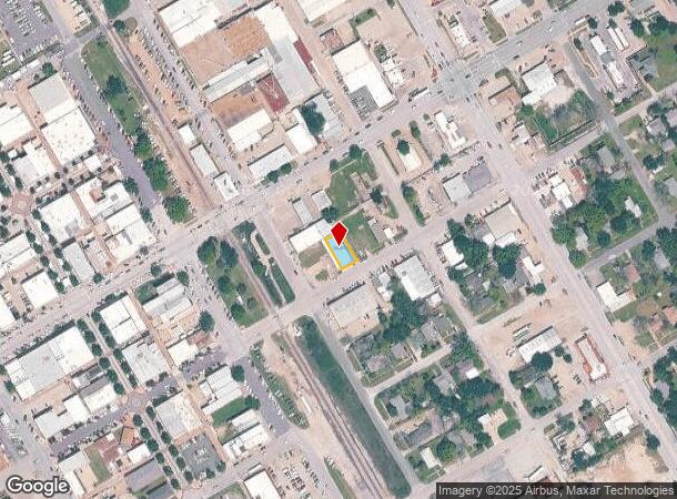 106 E Brown St, Ennis, TX Parcel Map