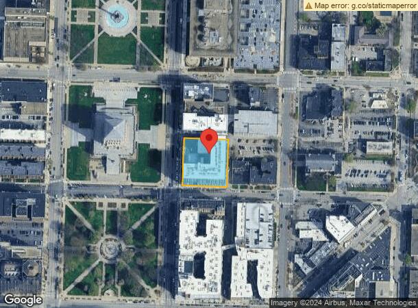  421 N Pennsylvania St, Indianapolis, IN Parcel Map