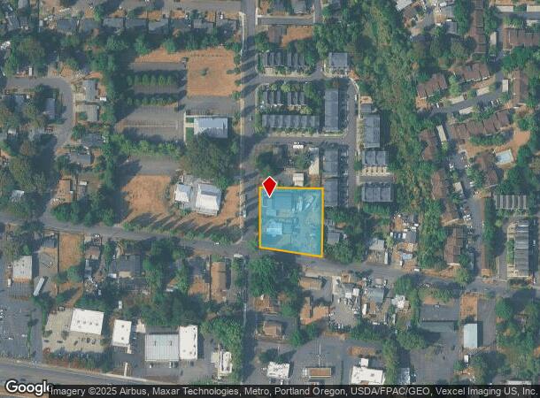 19185 Sw Alexander St, Beaverton, OR Parcel Map