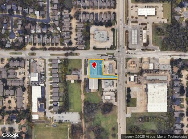  4120 Harwood Rd, Bedford, TX Parcel Map