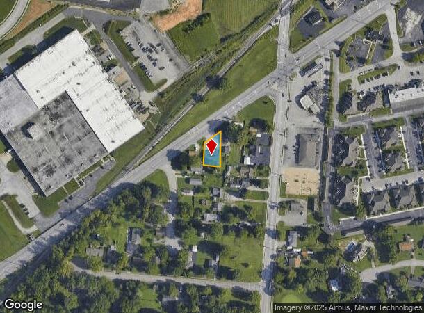  1611 Charlestown New Albany Rd, Jeffersonville, IN Parcel Map