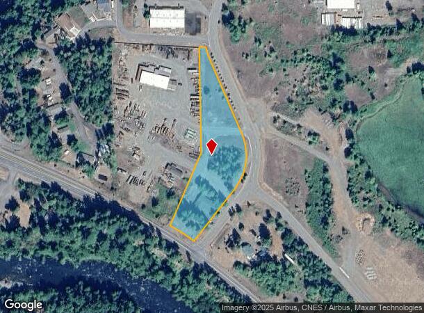  48513 Highway 58, Oakridge, OR Parcel Map