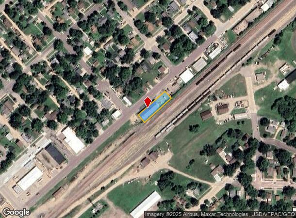 1410 1St Ave, Worthington, MN Parcel Map