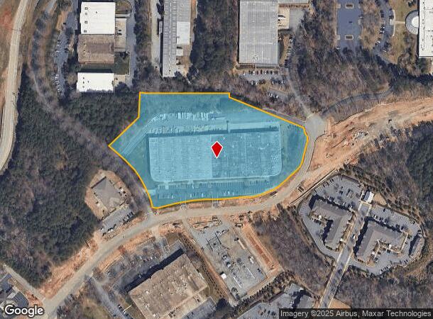 5890 Ronald Reagan Blvd, Alpharetta, GA Parcel Map