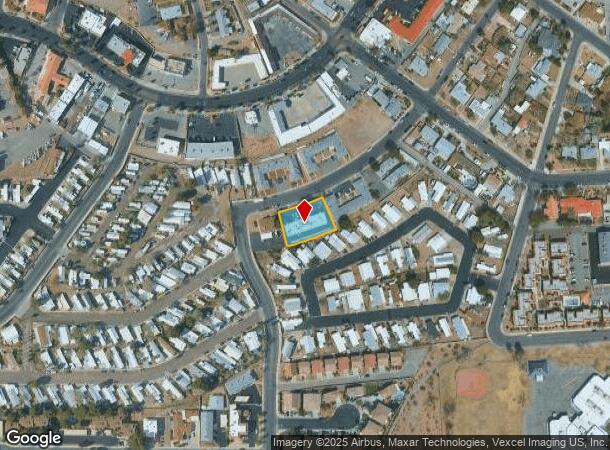 831 Avenue A, Boulder City, NV Parcel Map