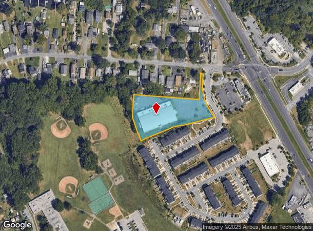 7721 Old Battle Grove Rd, Dundalk, MD Parcel Map