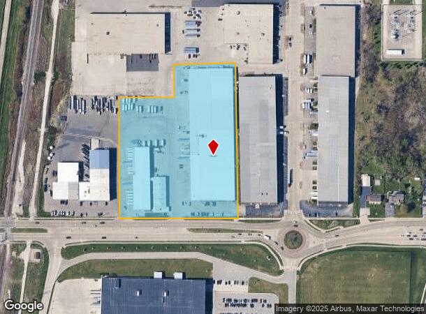 2100 E College Ave, Cudahy, WI Parcel Map