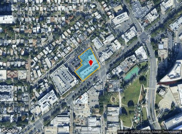  8969 Santa Monica Blvd, West Hollywood, CA Parcel Map