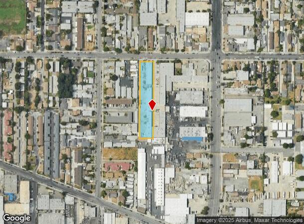  10922 Klingerman St, El Monte, CA Parcel Map