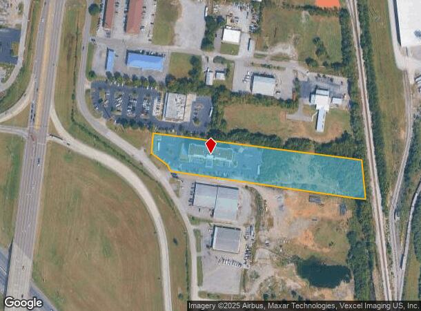  2135 S Church St, Murfreesboro, TN Parcel Map