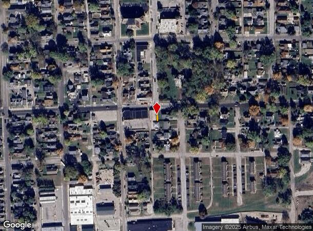 1125 16Th St, Columbus, IN Parcel Map